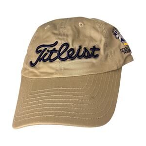 Titleist Golf Logo Baseball Cap Tan Brown Women's Men’s Unisex Hat